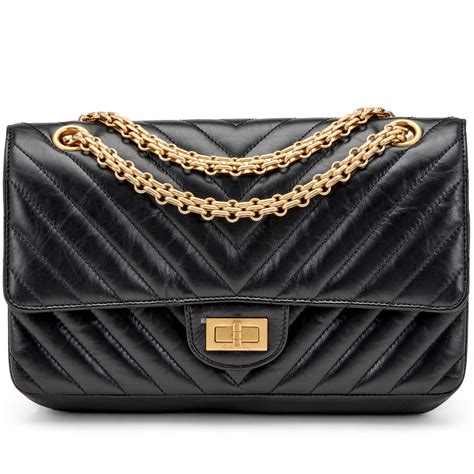 chanel chevron black hardware|The Ultimate Guide to the Chanel 2.55 Reissue Flap.